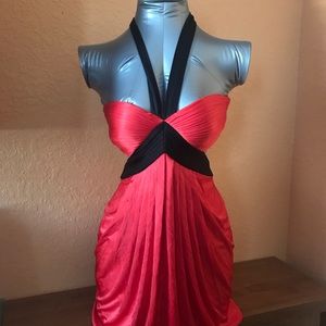 BCBG Cutout Mini Dress